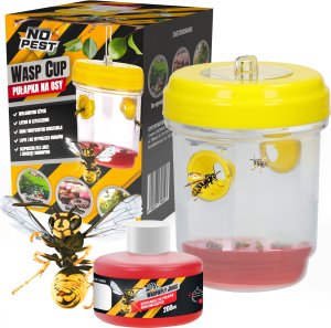 Pułapka na Osy Przeciw Osom do Zwalczania Os "Wasp Cup" + Wabik na Osy 200 ml 1