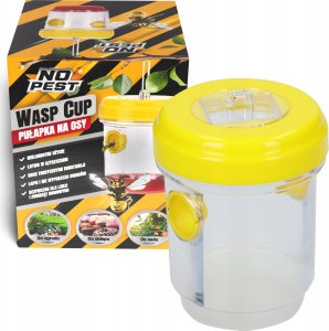 NO PEST Pułapka na Osy Przeciw Osom do Zwalczania Os "Wasp Cup" + Wabik na Osy 200 ml 4