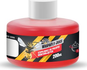 NO PEST Pułapka na Osy Przeciw Osom do Zwalczania Os "Wasp Cup" + Wabik na Osy 200 ml 5