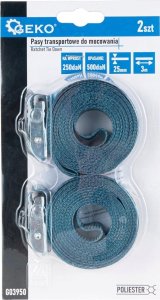 Pasy transportowe do mocowania 25mmx3m 500kg 2szt. (20/100) 5