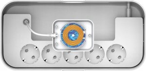 Listwa antyprzepięciowa Energizer z zabezpieczeniem EPB2500W03EU 3