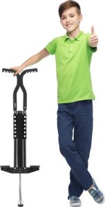 Skoczek drążek Pogo do skakania Nils Fun NFX5006 102 cm czarny 2