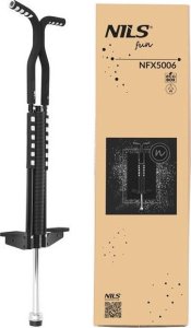 Skoczek drążek Pogo do skakania Nils Fun NFX5006 102 cm czarny 10