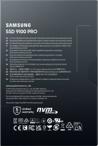 Dysk SSD Samsung 9100 Pro 4TB M.2 2280 PCI-E x4 Gen5 NVMe (MZ-VAP4T0BW) 7