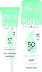 BIELENDA Skin Protect Krem ochronny SPF 50 normalizująco-matujący 40 ml 1