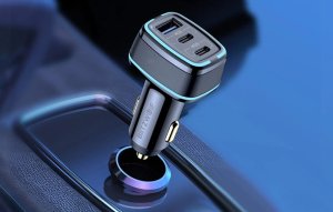 Blitzwolf Ładowarka Samochodowa BlitzWolf BW-BC4 115W 3-Port USB-C PD QC FCP AFC SCP 3
