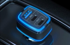 Blitzwolf Ładowarka Samochodowa BlitzWolf BW-BC4 115W 3-Port USB-C PD QC FCP AFC SCP 4
