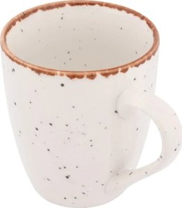 Kubki porcelanowe 380 ml Altom Ivory nakrapiane zestaw 6 sztuk 6