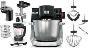 Bosch Serie 6 MUMS6ZS34 robot kuchenny 1600 W 5,5 l Czarny, Stal nierdzewna 1