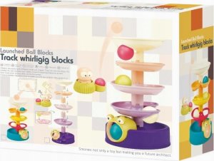 Fontanna piłek piętrowa kolorowa z piłeczkami 8