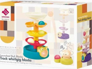 Fontanna piłek piętrowa kolorowa z piłeczkami 9