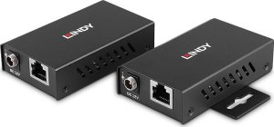 System przekazu sygnału AV Lindy 43408 przedłużacz AV Nadajnik i odbiornik AV Czarny 5