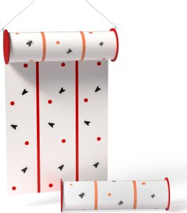 NO PEST Lep w Rolce Pułapka Lepowa na Muchy Komary Meszki Muszki Osy do Stajni Obory Domu 9,5m "Sticky Fly Roll" 2