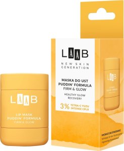 AA LAAB Tetra-C Yuzu maska do ust puddin' formula Firm &amp Glow 15g 1