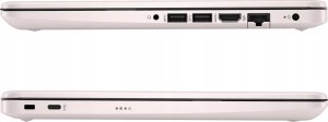 Piękny Różowy Laptop dla kobiety HP 14 Intel N4120 8GB RAM Intel UHD Win 11 5T9T7UA 6