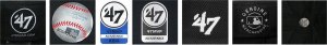 47brand 47 Brand New York Yankees MLB Clean Up Cap B-RGW17GWS-RZ Czerwone One size 4
