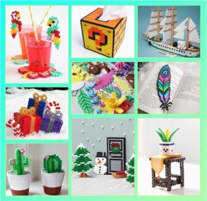 Koraliki Do Prasowania Szablony Prasowanka Zestaw 13