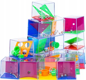 Kostki Logiczno-Zręcznościowe Łamigłówki 24 Szt. 7