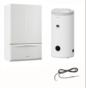 Piec gazowy Immergas Pakiet 1-fun.kondens. wersja standard - kocioł EXTRA 12 + zasobnik UBS125V3 + sonda kontaktowa kotły wiszące 2