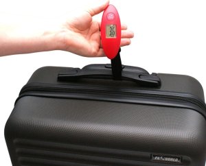 WAGA BAGAŻOWA 50KG PROWORLD CZERWONA 3