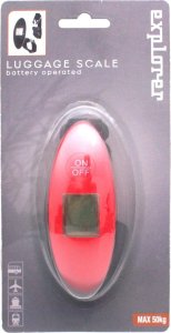 WAGA BAGAŻOWA 50KG PROWORLD CZERWONA 4