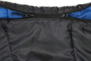 ŚPIWÓR LEKKI MUMIA TURYSTYCZNY 210x80 POKROWIEC RG CAMP COMFORT 250G CIEPŁY 3