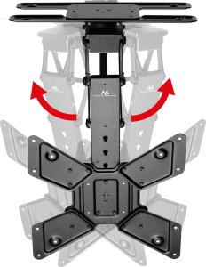 Maclean Uchwyt do TV elektryczny sufitowy , obsługa TUYA, max VESA 600x400, obrót 90st. pilot, 23"-65", 30kg, MC-491 6
