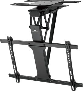 Uchwyt do TV elektryczny sufitowy Maclean, obsługa TUYA, max VESA 600x400, obrót 90st. pilot, 32"-75", 35kg, MC-490 2