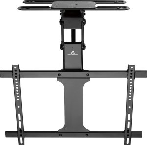 Uchwyt do TV elektryczny sufitowy Maclean, obsługa TUYA, max VESA 600x400, obrót 90st. pilot, 32"-75", 35kg, MC-490 3