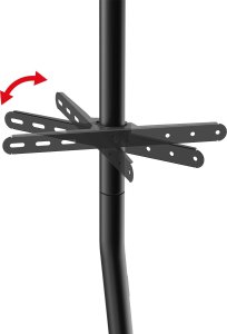 Uchwyt stojak podłogowy do telewizora Maclean, 32-70", max. VESA 400x400, max. 40kg, MC-494 5