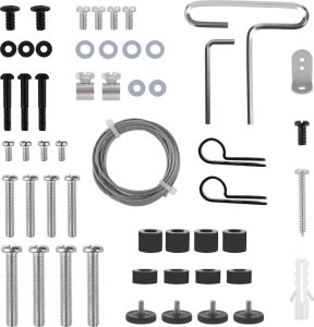 Uchwyt stojak podłogowy do telewizora Maclean, 32-70", max. VESA 400x400, max. 40kg, MC-494 8