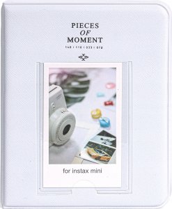 Zestaw 5w1 Futerał + Szkło + Album 64x + Etui Zdjęcia + Ramki Do Fuji Instax Mini Evo / Czarny 5