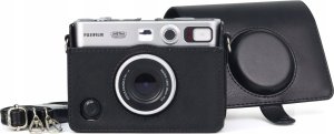 Zestaw 5w1 Futerał + Szkło + Album 64x + Etui Zdjęcia + Ramki Do Fuji Instax Mini Evo / Czarny 10