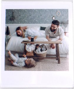 Ramka Stojąca Do Zdjęć Do Fuji Instax Wide 400 Square Polaroid 600 Sx70 Now / Przezroczysty / Orientacja Pionowa 4