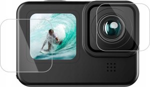 Osłona Ochronna Szkło 3w1 Na 2x Ekran Lcd + Obiektyw Do Gopro Hero 13 Black / S6-flm-07-tgp 6