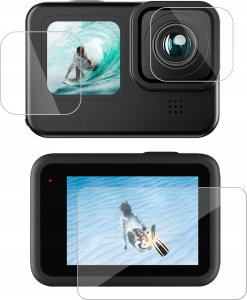 Osłona Ochronna Szkło 3w1 Na 2x Ekran Lcd + Obiektyw Do Gopro Hero 13 Black / S6-flm-07-tgp 8