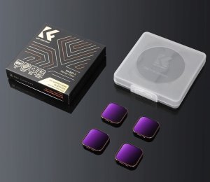 Zestaw Filtrów Szarych Nd 4w1 Nd4 Nd8 Nd16 Nd32 Do Gopro Hero 13 12 11 10 9 / Sku.2320 4