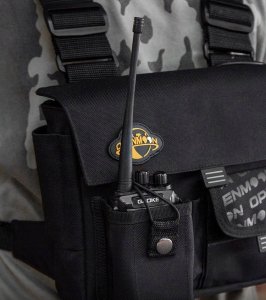 Torba Sakwa Na Radio Telefon Krótkofalówkę Sprzęt Elektro Foto Video Vlog 5