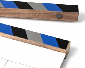 Prof Klaps Filmowy Studyjny Do Filmu Biały Na Pisaki + 68x Znaczniki Magnes / Tpb04 6