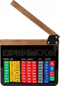 Prof Klaps Filmowy Studyjny Do Filmu Biały Na Pisaki + 68x Znaczniki Magnes / Tpb04 7