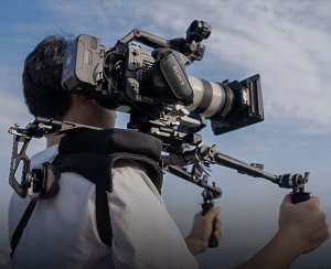 Nakładka Poduszka Amortyzator Naramienna Na Ramię Do Kamery Filmowania / Granatowy 5