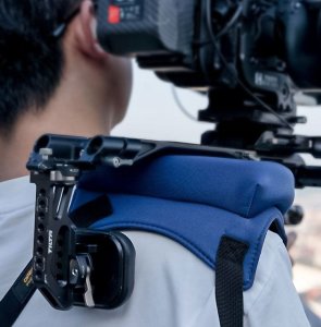 Nakładka Poduszka Amortyzator Naramienna Na Ramię Do Kamery Filmowania / Granatowy 8