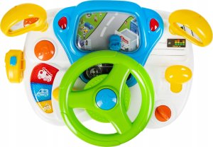 Interaktywna Kierownica Edukacyjna Symulator Jazdy Klakson Światła Mikrofon 2