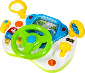 Interaktywna Kierownica Edukacyjna Symulator Jazdy Klakson Światła Mikrofon 3