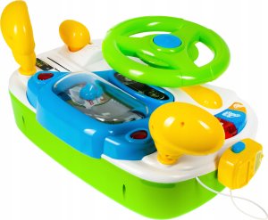 Interaktywna Kierownica Edukacyjna Symulator Jazdy Klakson Światła Mikrofon 5