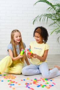 Klocki Meli Neon Basic Travel Box 1000 el. 5