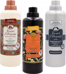 Zestaw Tesori d'Oriente 3x Płyn do płukania tkanin 760 ml - BJM 1