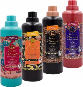 Zestaw Tesori d'Oriente 4x Płyn do płukania tkanin 760 ml - HAJP 1
