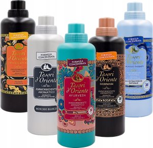 Zestaw Tesori d'Oriente 5x Płyn do płukania tkanin 760 ml - HAJMT 1