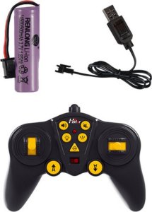 LeanToys Duża Laweta Lora Zdalnie Sterowana RC 2.4G 6CH Czerwona 3